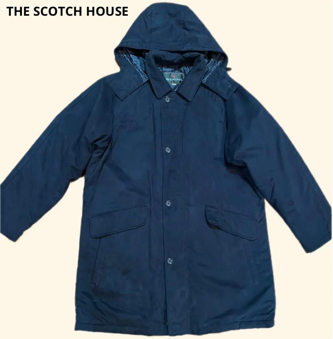 THE SCOTCH HOUSE メンズ　モッズコート　ネイビー