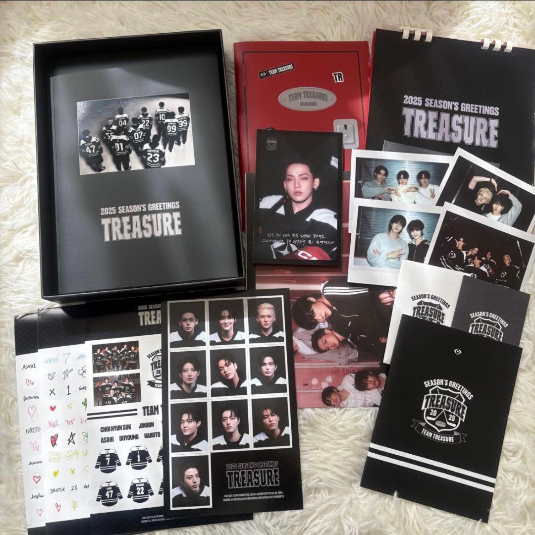 TREASURE アルバム シーグリ バッグ タオル 缶バッジ アクスタ まとめ