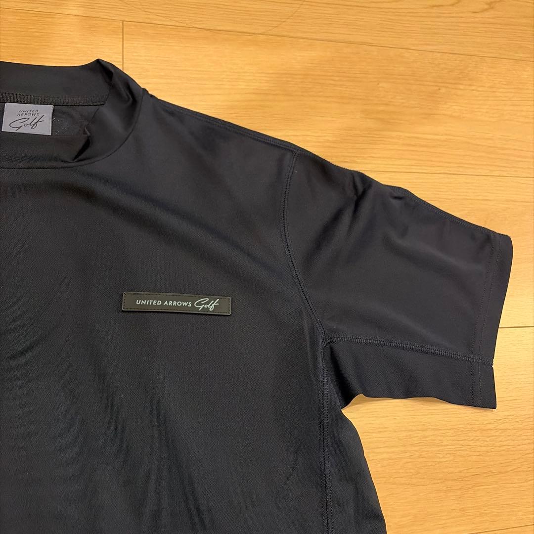 UNITED ARROWS Golf 黒のゴルフシャツ　L