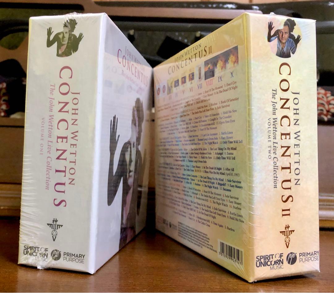 JOHN WETTON : CONCENTUS 1&2BOXセット:ウェットン