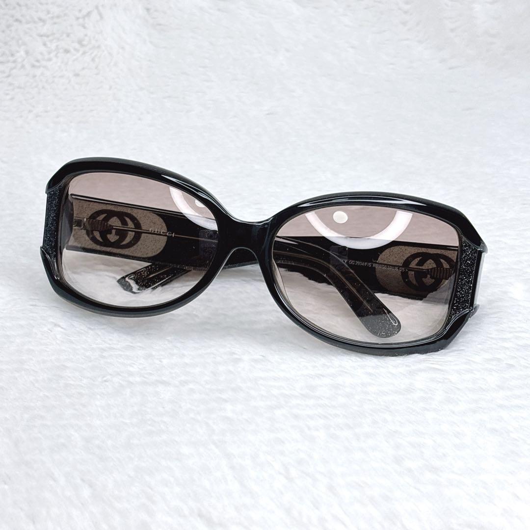 希少✨GUCCI グッチ GG2934 サイドラメロゴサングラス　y2k