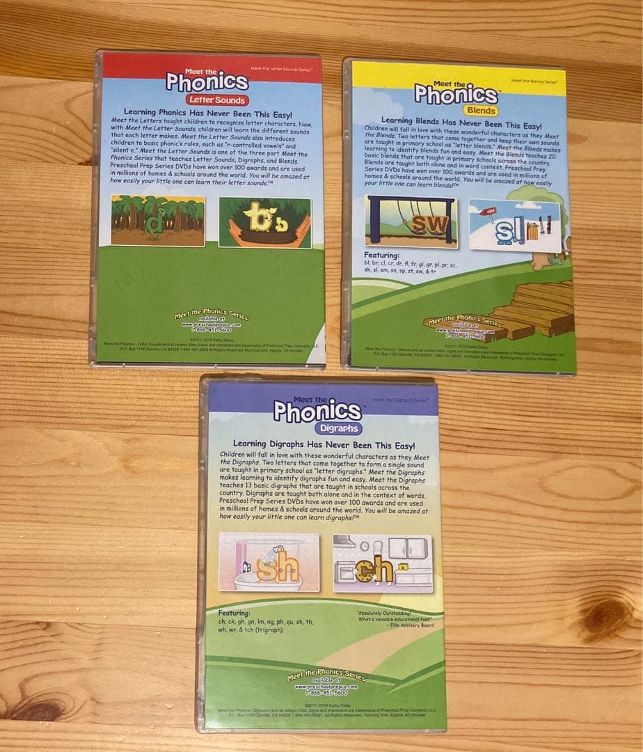 Preschool Prep Collection 英語DVD10本