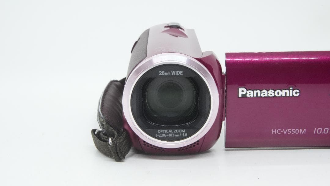 【B2153】 panasonic HC-V550M レッド パナソニック