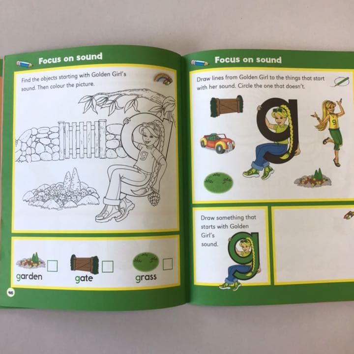 【大幅値下げ】こども英語教材「Fix-it Phonics 1」セット