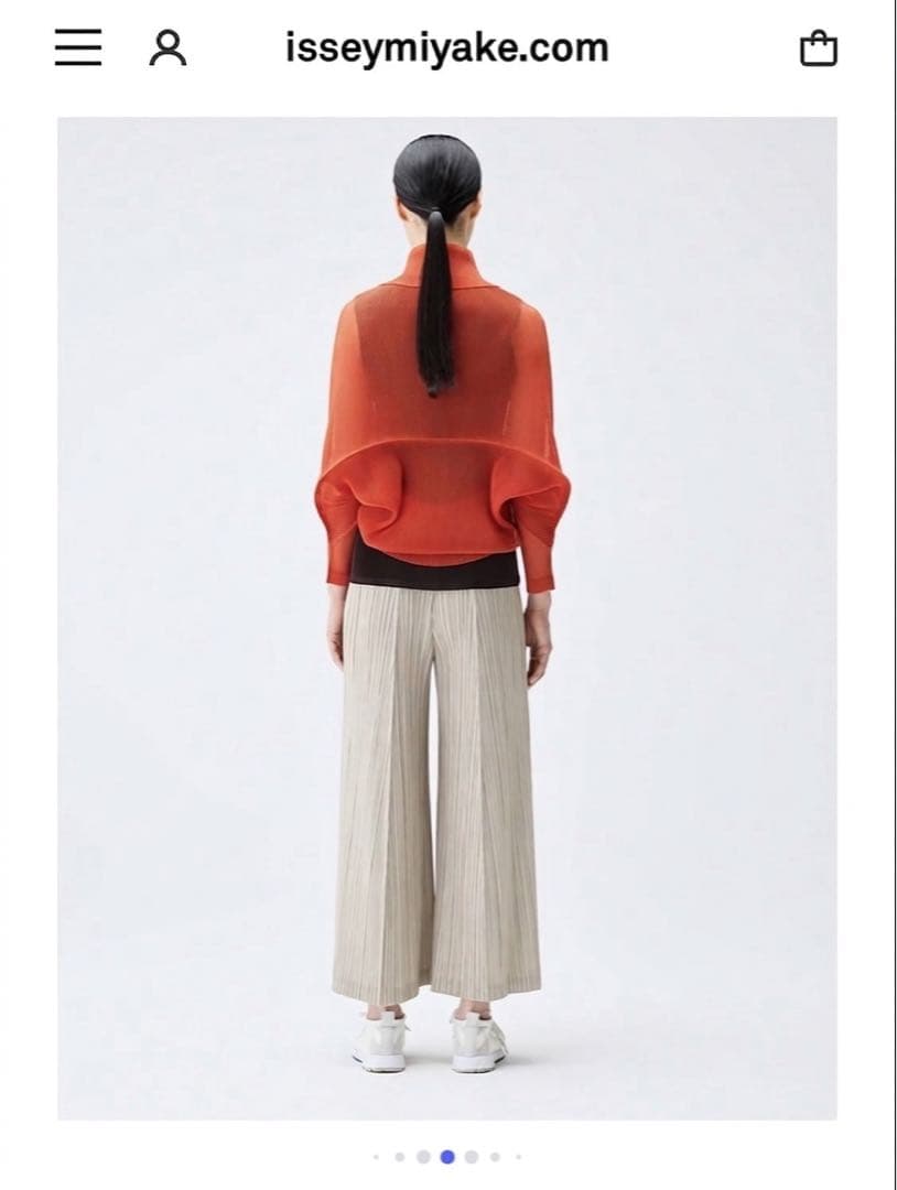 PLEATS PLEASE tatami july ボレロ　カーディガン