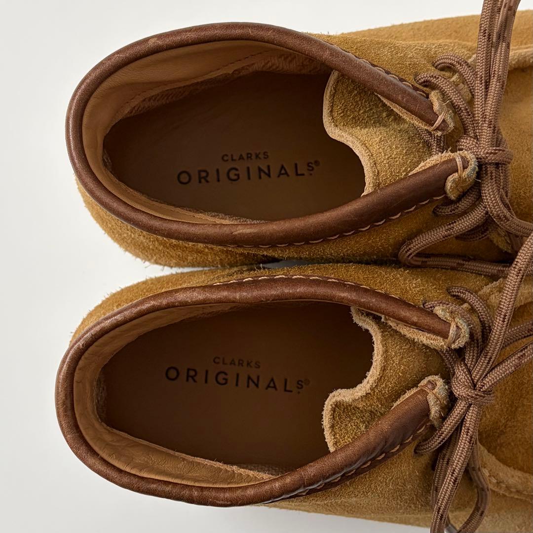 Clarks ワラビー GTX GORE-TEX スエード レザー ブーツ