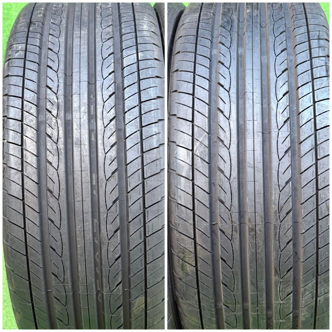 未使用の近い ヨコハマdB decibel 225/55R18 97V 2本のみ