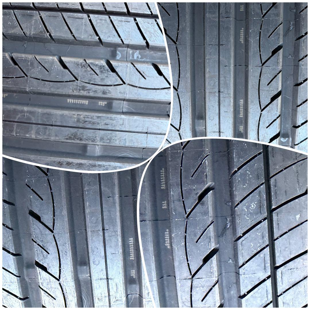 未使用の近い ヨコハマdB decibel 225/55R18 97V 2本のみ
