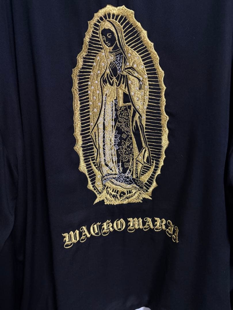 天国黒潮　ワコマリア　刺繍ジャケット