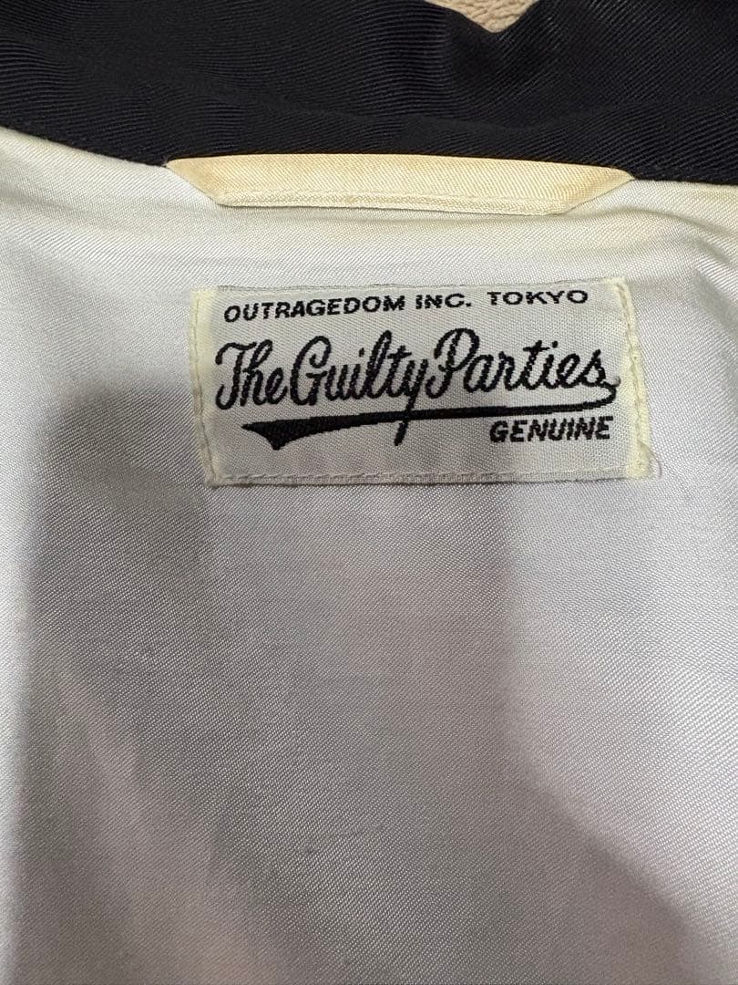 天国黒潮　ワコマリア　刺繍ジャケット