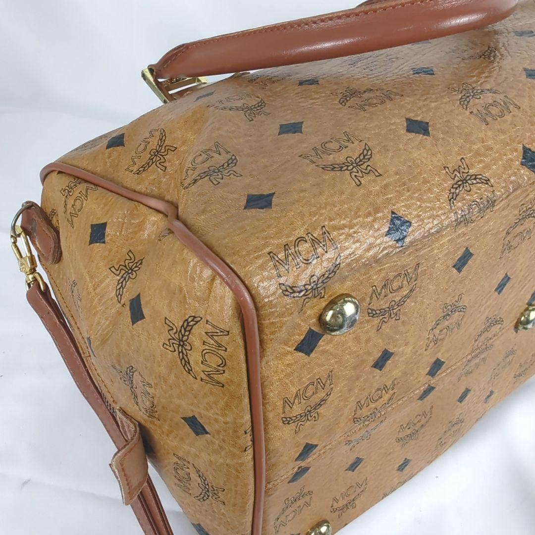 MCM エムシーエム ヴィセトス ミニ ボストンバッグ ショルダーバッグ