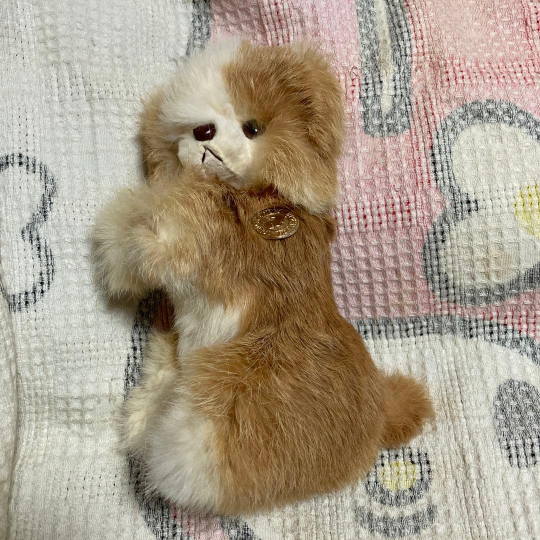 昭和レトロ　TOKYO FUR TOYS 犬　KOBAYASHI ぬいぐるみ