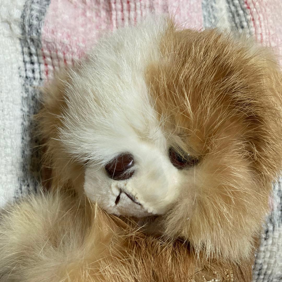 昭和レトロ　TOKYO FUR TOYS 犬　KOBAYASHI ぬいぐるみ