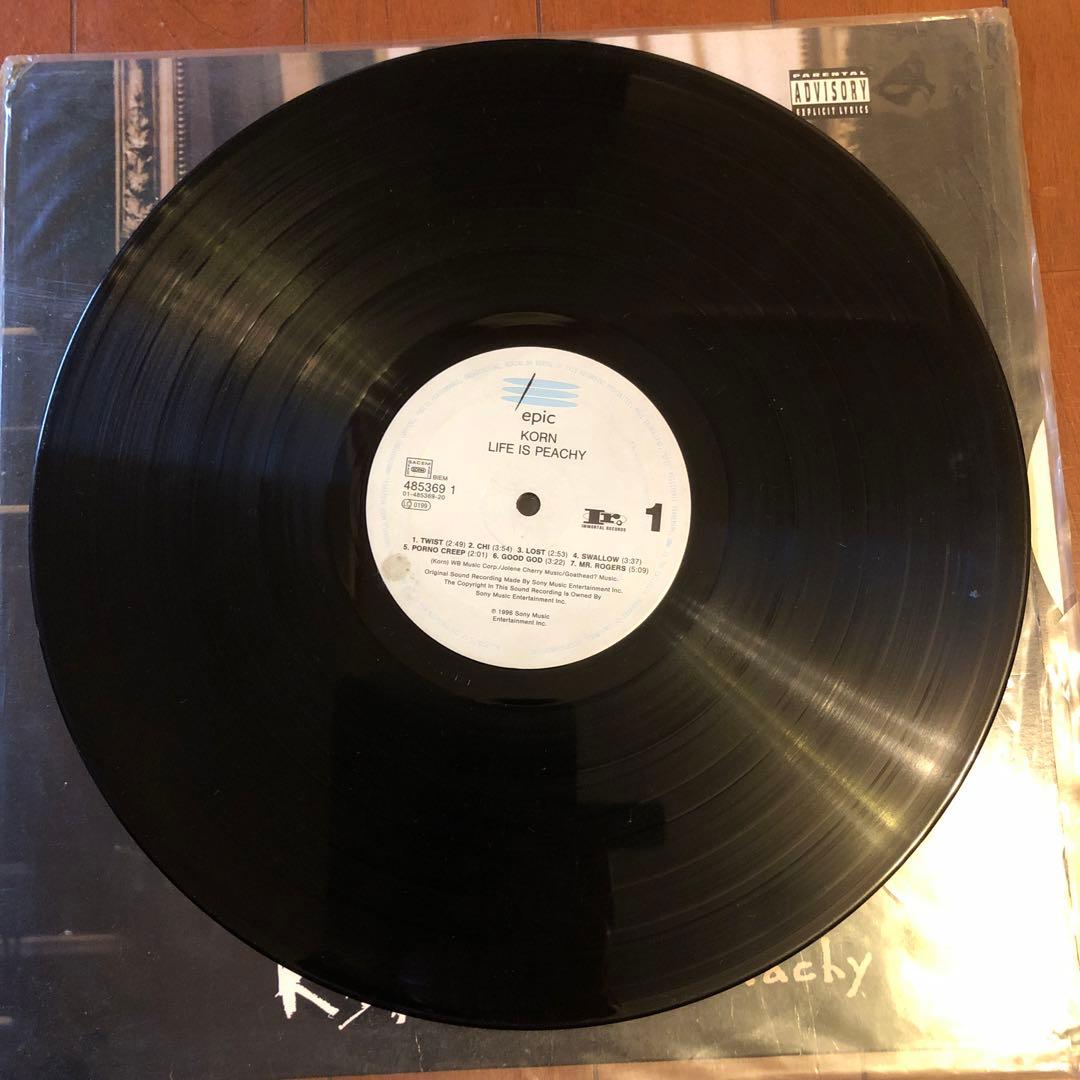 KORN Life Is Peachy レコード