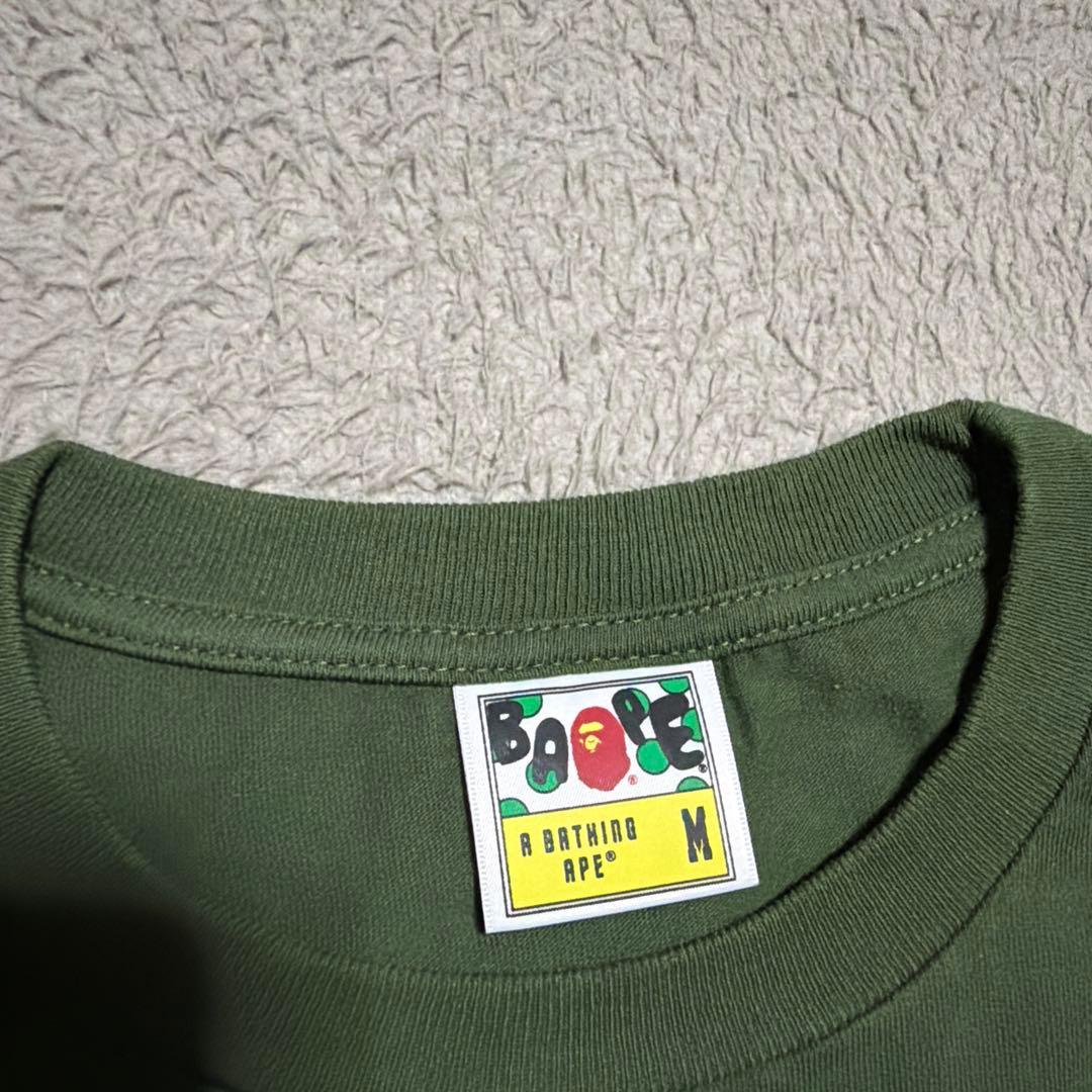 A BATHING APE BAPE COLLEGE LOGO tシャツ M