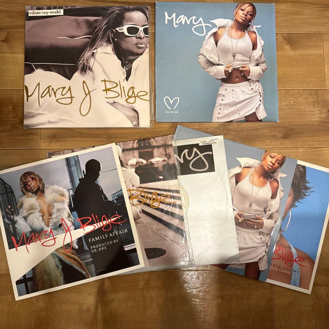 Mary J Blige レコード 7枚セット