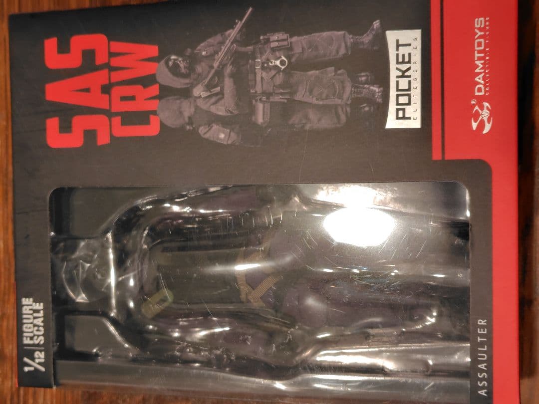 未開封 DAMTOYS 1/12 SAS CRW 2種セットポケットエリート