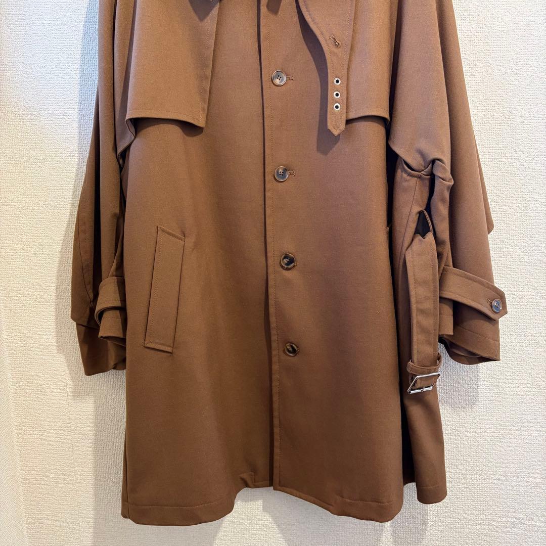 ジャケット・アウター knuth marf 3way dolman trench coat