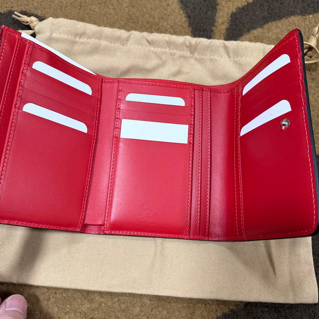 Christian Louboutin 3つ折り財布　ミニウォレット未使用品