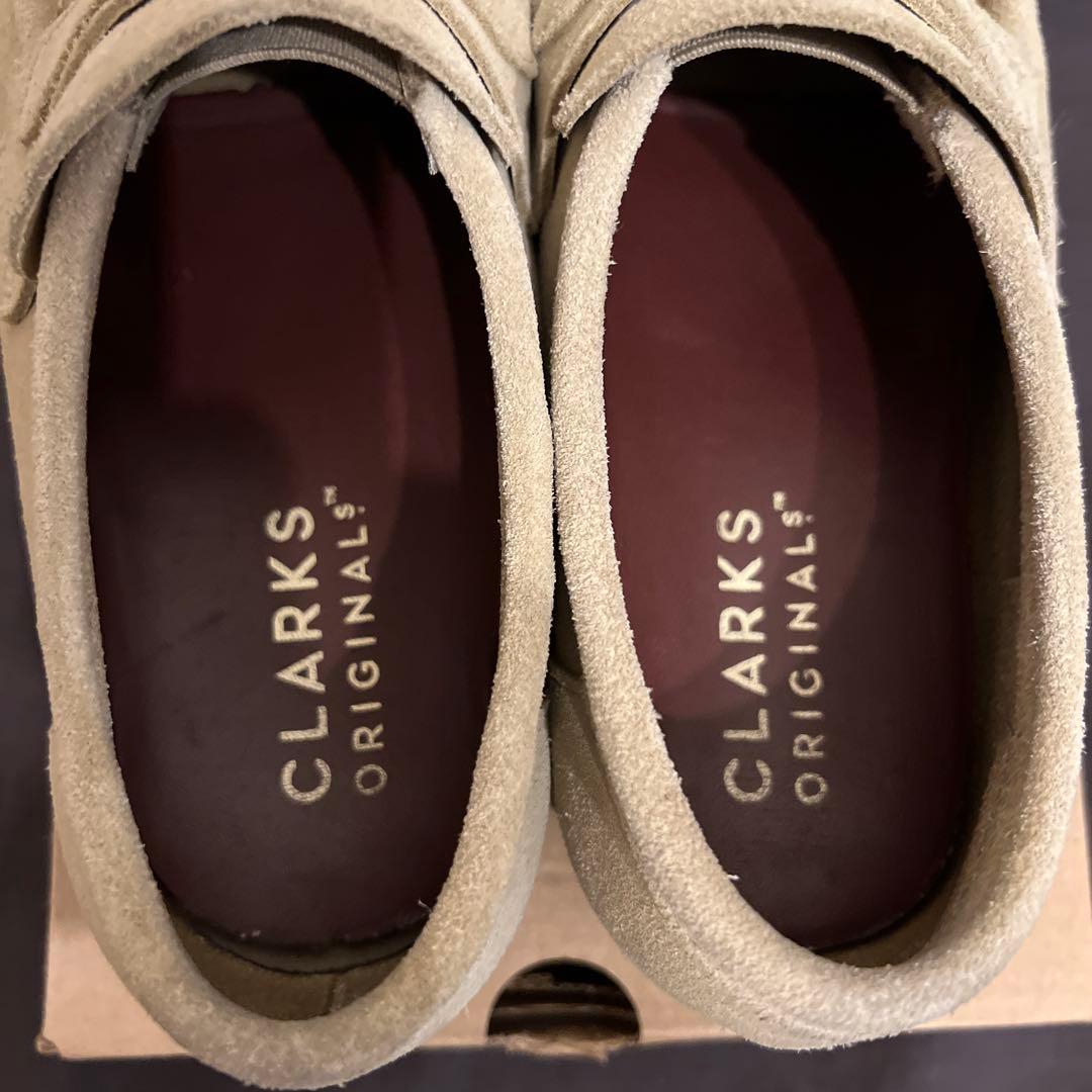 A*I様 Clarks メンズ ワラビーローファー (メープルスエード)