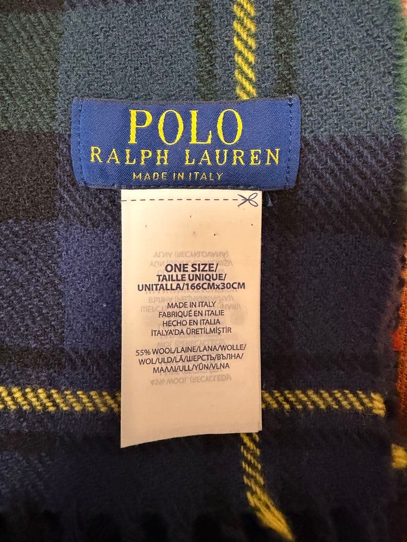 POLO Ralph Lauren マフラー 166cm×30cm