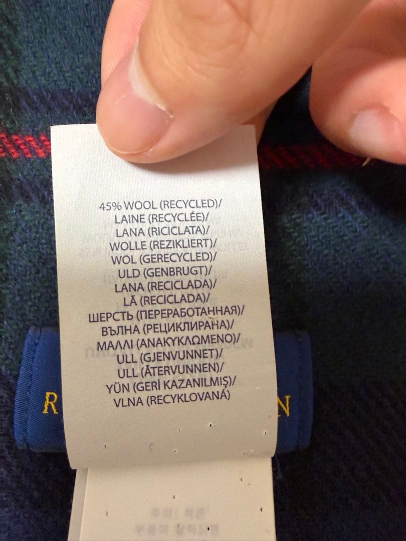 POLO Ralph Lauren マフラー 166cm×30cm