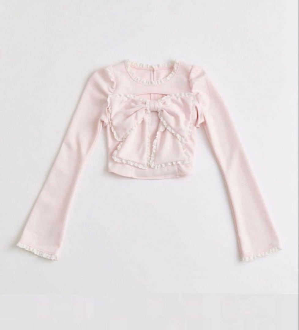 olive des olive miko リボンビスチェセットアップ トップス