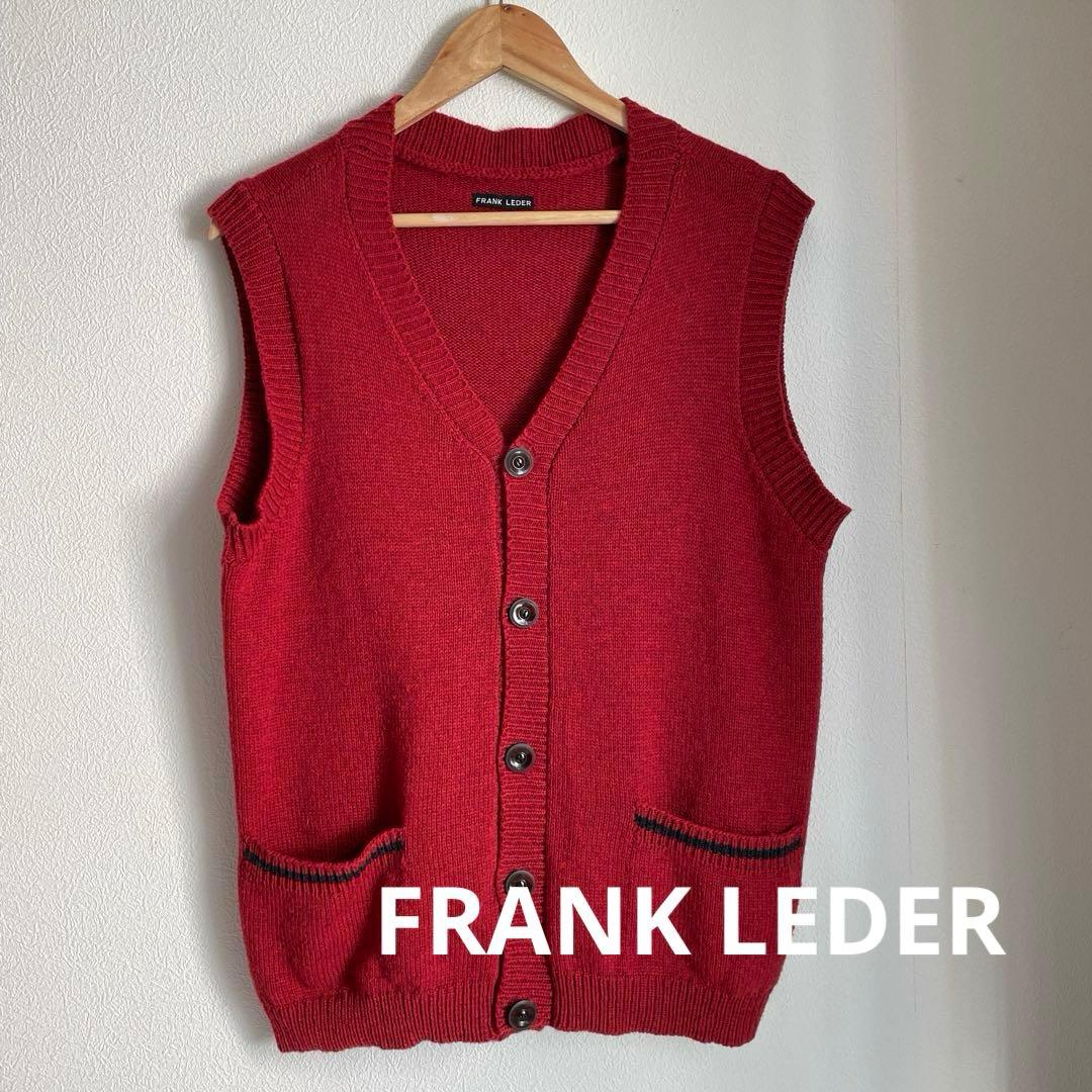 最終価格〈FRANK LEDER〉 ウールベスト