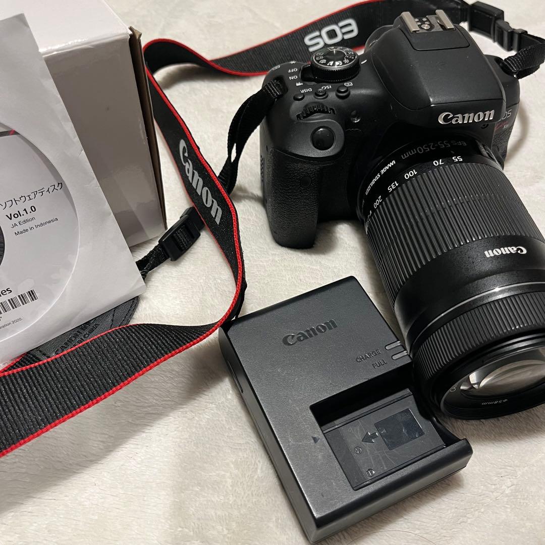 ✨*て様 Canon EOS kiss x 8i 望遠レンズ付き