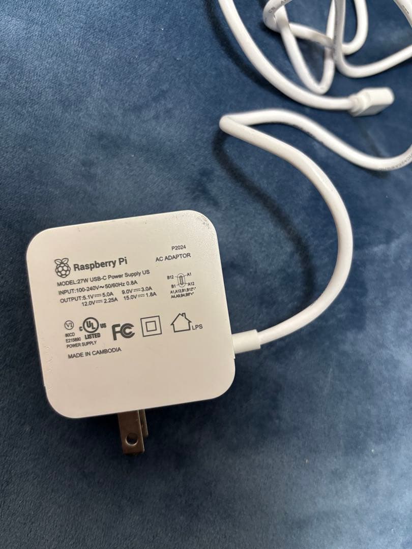 Raspberry Pi 5 8GB 充電器付き