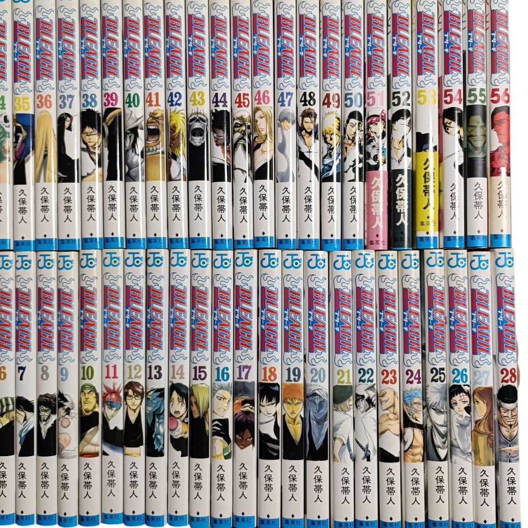 【匿名配送】BLEACH 全74巻完結+関連本6冊 久保帯人 漫画セット