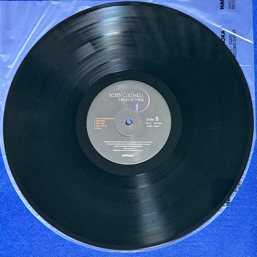 ボビー・コールドウェル　ハート・オブ・マイン　LP 【2023年発売】帯付き