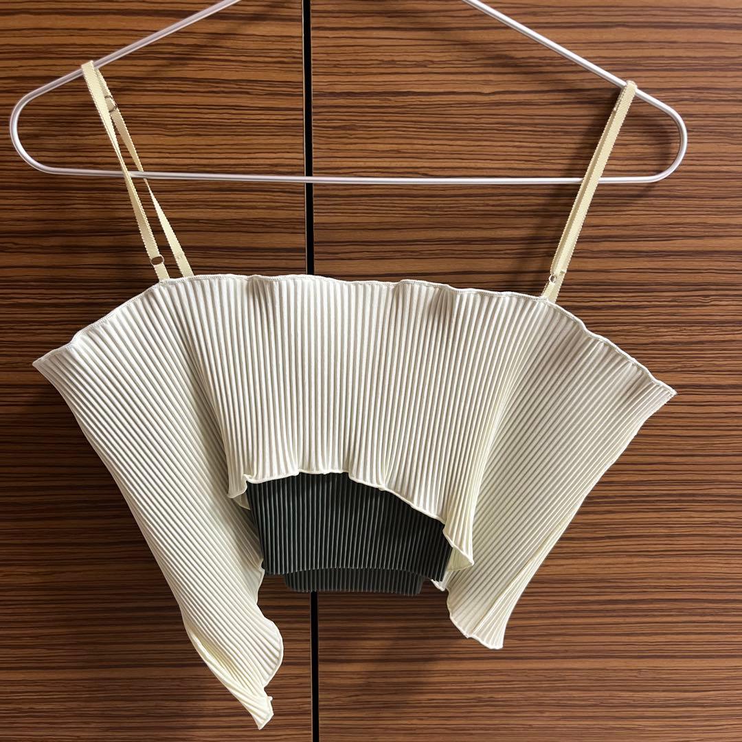 トップス kotohayokozawa FEELING WAVE CAMISOLE
