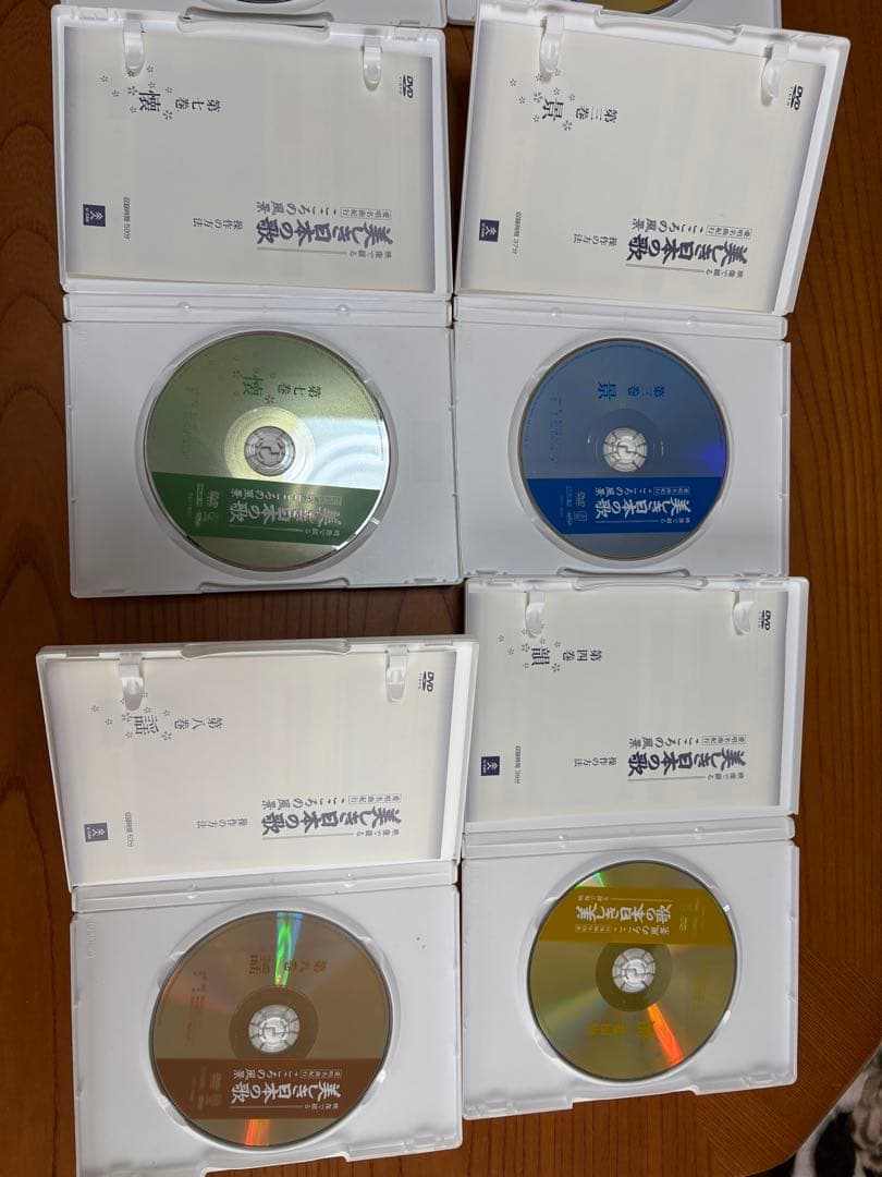 【亀井美穂】美しき日本の歌 DVD 8枚セット　歌詞集付き