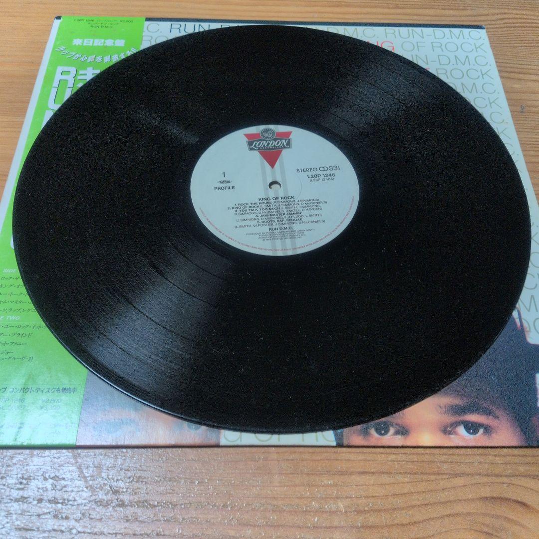 Run-D.M.C. / King Of Rock 帯付き LPレコード 日本盤