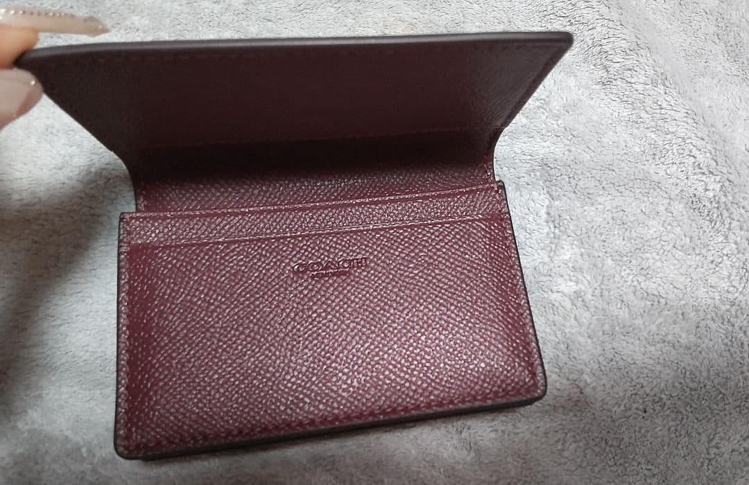 ＼美品 本日まで☺︎／ COACH ビジネス カード ケース◎トープ◎名刺入れ