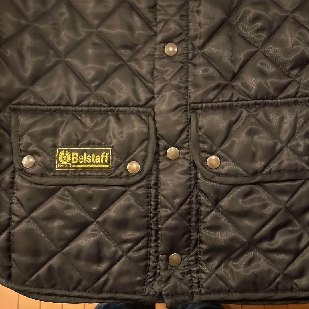 Belstaff ブラック キルティングベスト