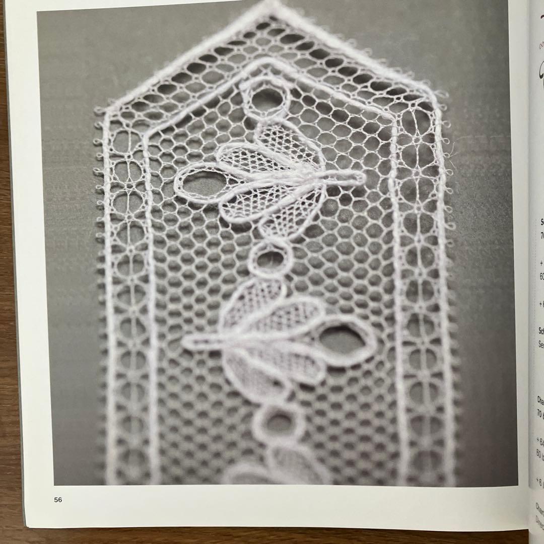 ボビンレース　ノルマンディレース教本Dentelle de Normandie