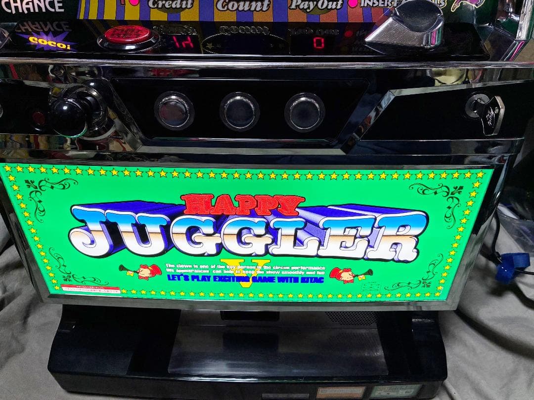 SハッピージャグラーVIII【現行6号機】（ジャグランプ付属＆不要機付）