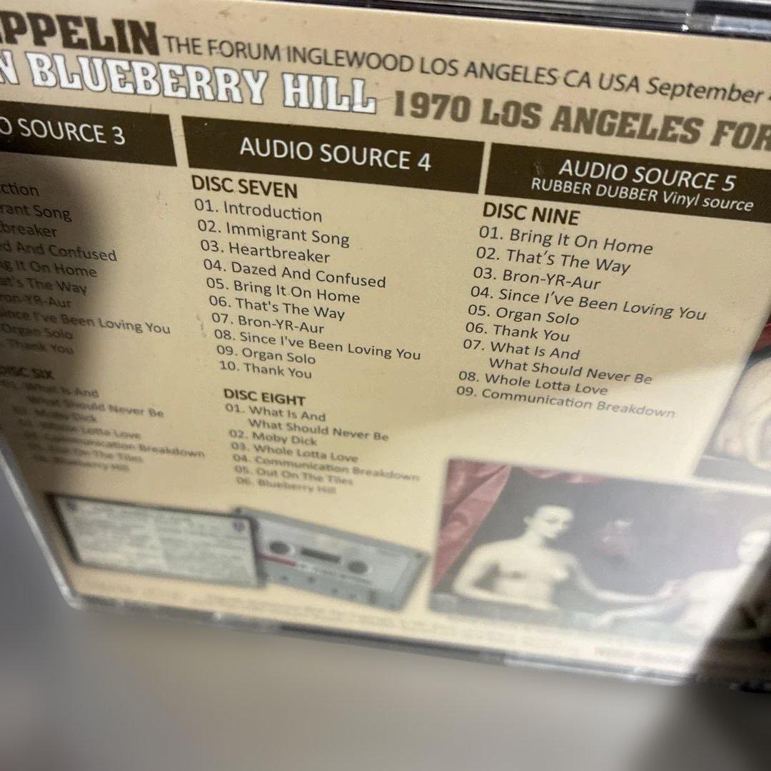 洋楽 Led Zeppelin Live On Blueberry Hill 1970