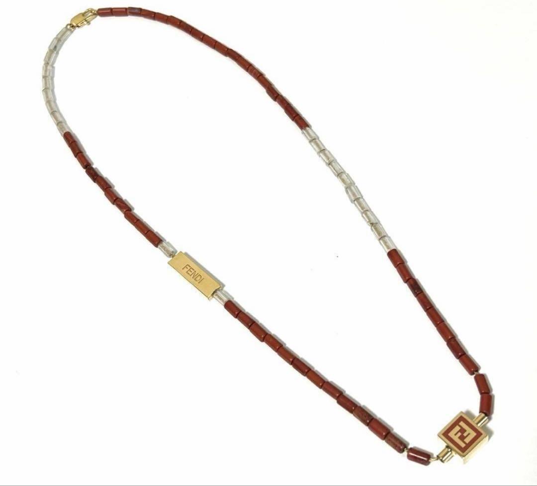 【超美品】フェンディ　FENDI メンズ　ネックレス