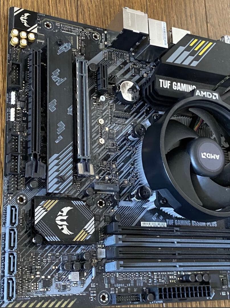 Ryzen 5 5600G/ASUS TUF B550MPLUS/CPUクーラー