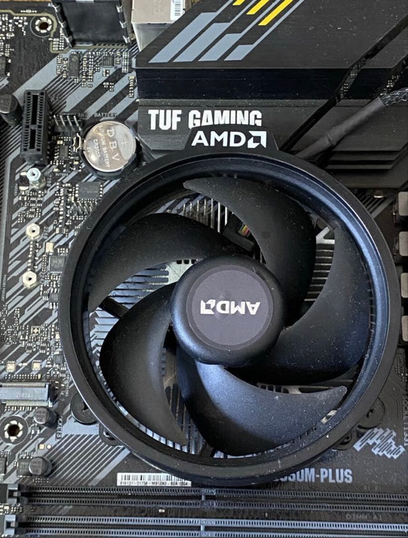 Ryzen 5 5600G/ASUS TUF B550MPLUS/CPUクーラー