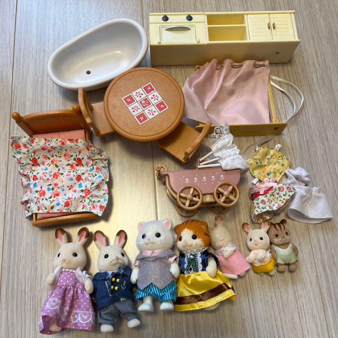 シルバニアファミリー　あかりの灯る大きなお家セット