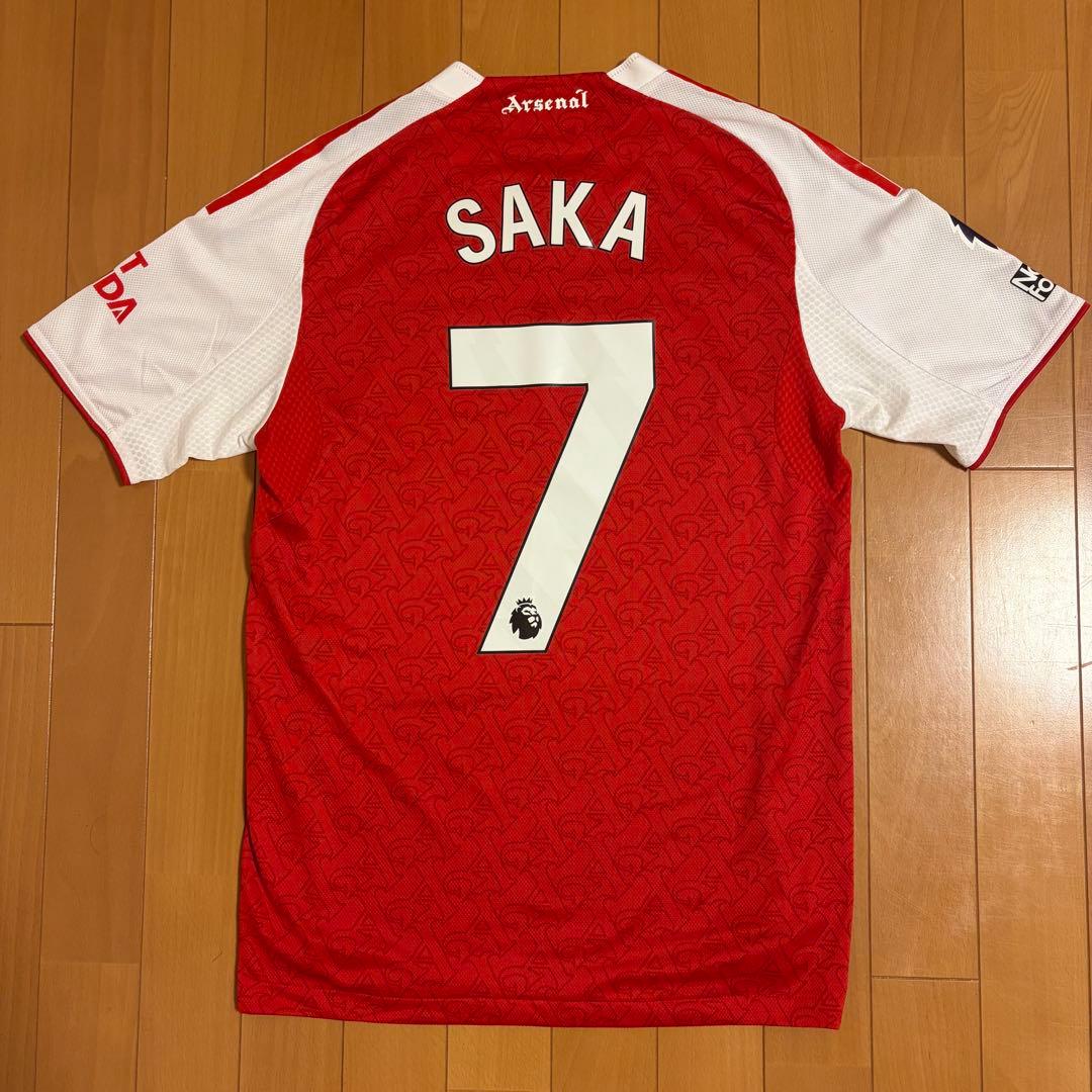 サッカー　アーセナル　サカ　ユニフォーム　オーセンティック
