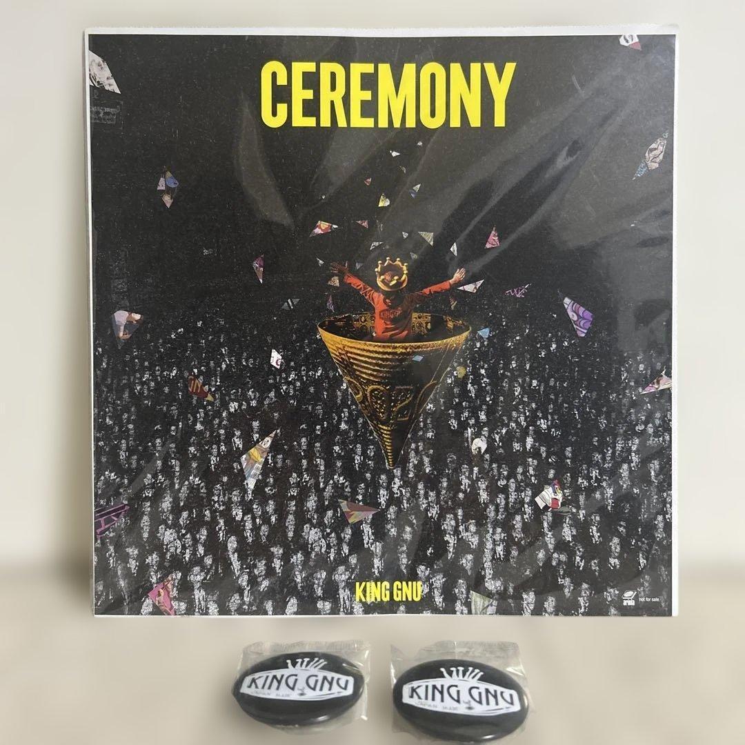 【限定盤】【特典付】KING GNU／CEREMONY[Blu-ray付2枚組]
