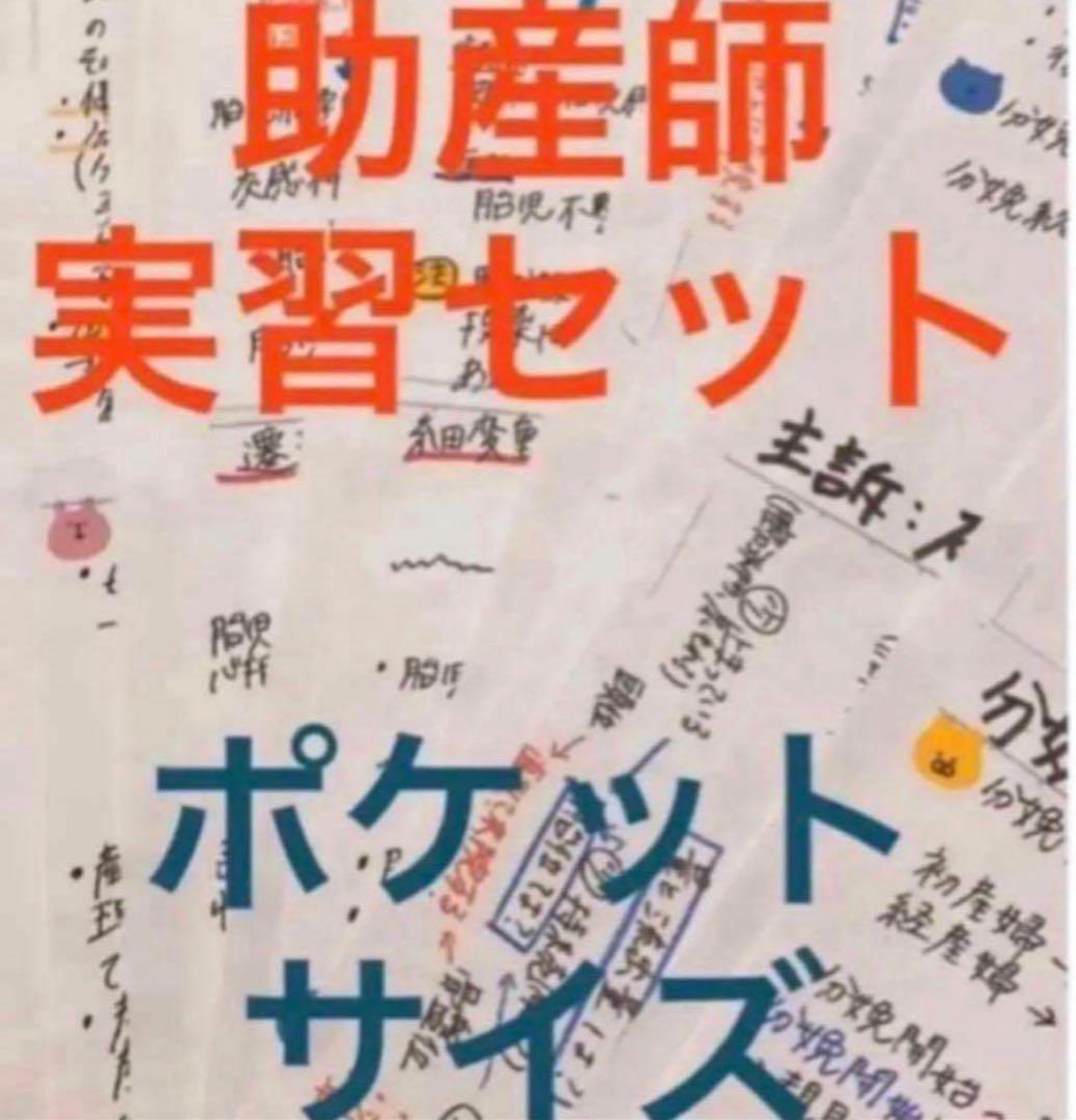 助産師・助産学生 実習乗り切りセットポケットサイズ　助産師国家試験　対策