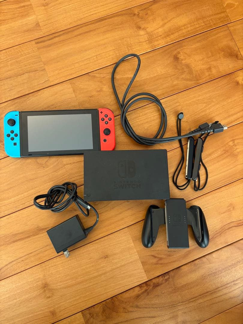 Switch本体セット　箱なし　左Joy-Con 動作不良