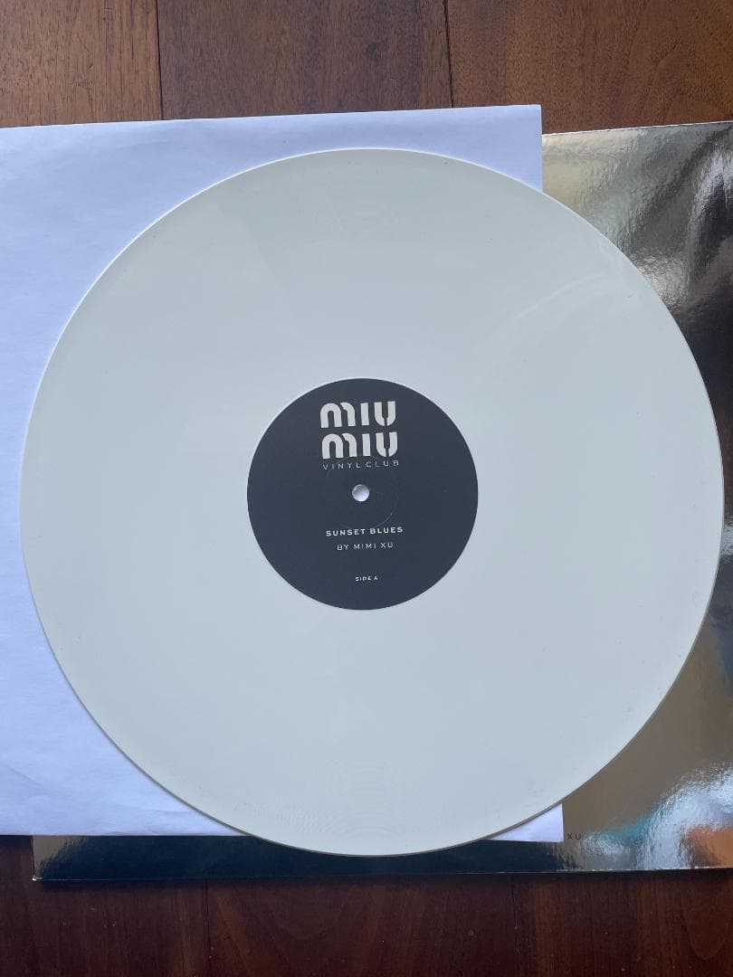 未使用新品！MIU MIU ミュウミュウ LP版 レコード
