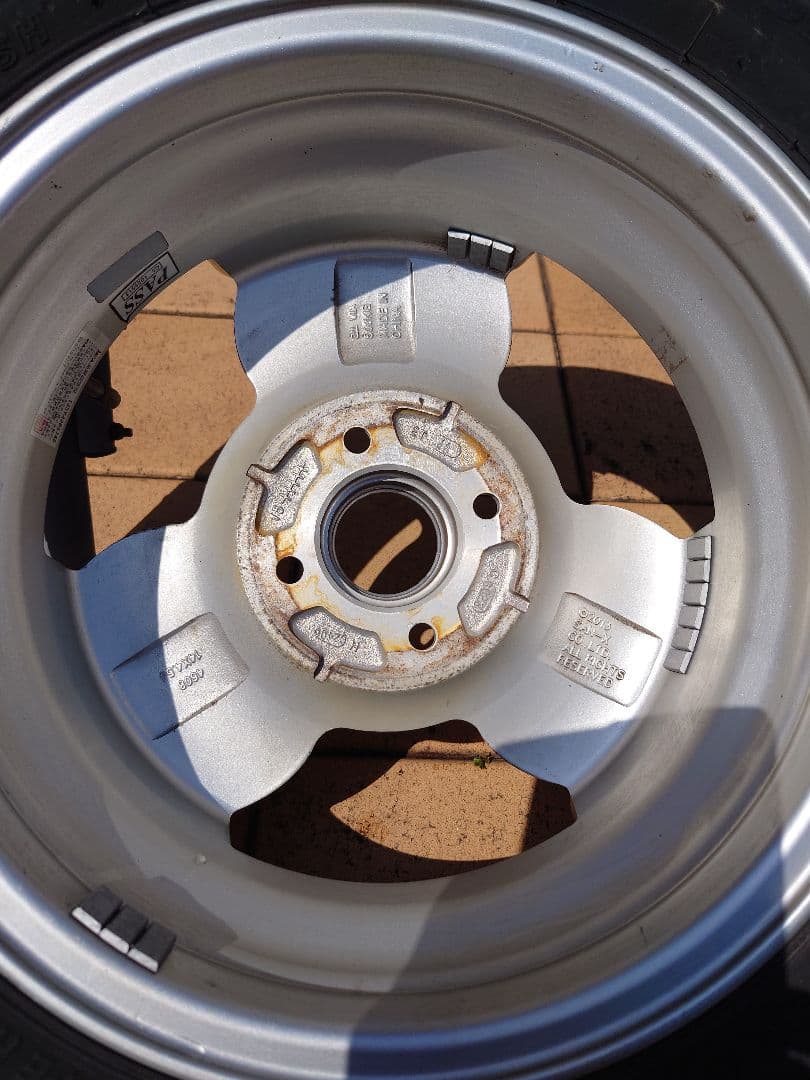 リラックマ　アルミホイール4本セット 155/65R14